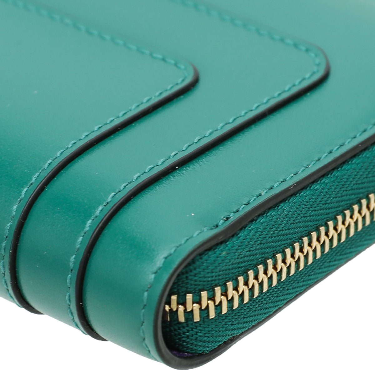 Bvlgari Emerald Green Serpenti Forever Mini Zipped Wallet – The Closet