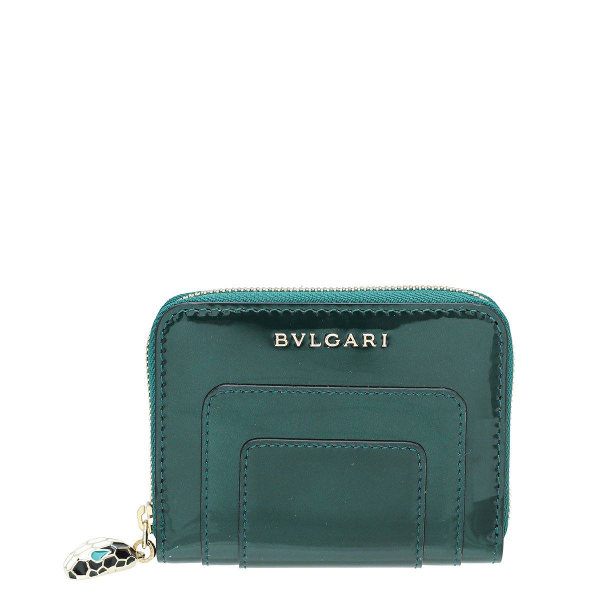 Bvlgari Emerald Green Serpenti Forever Wallet – THE CLOSET