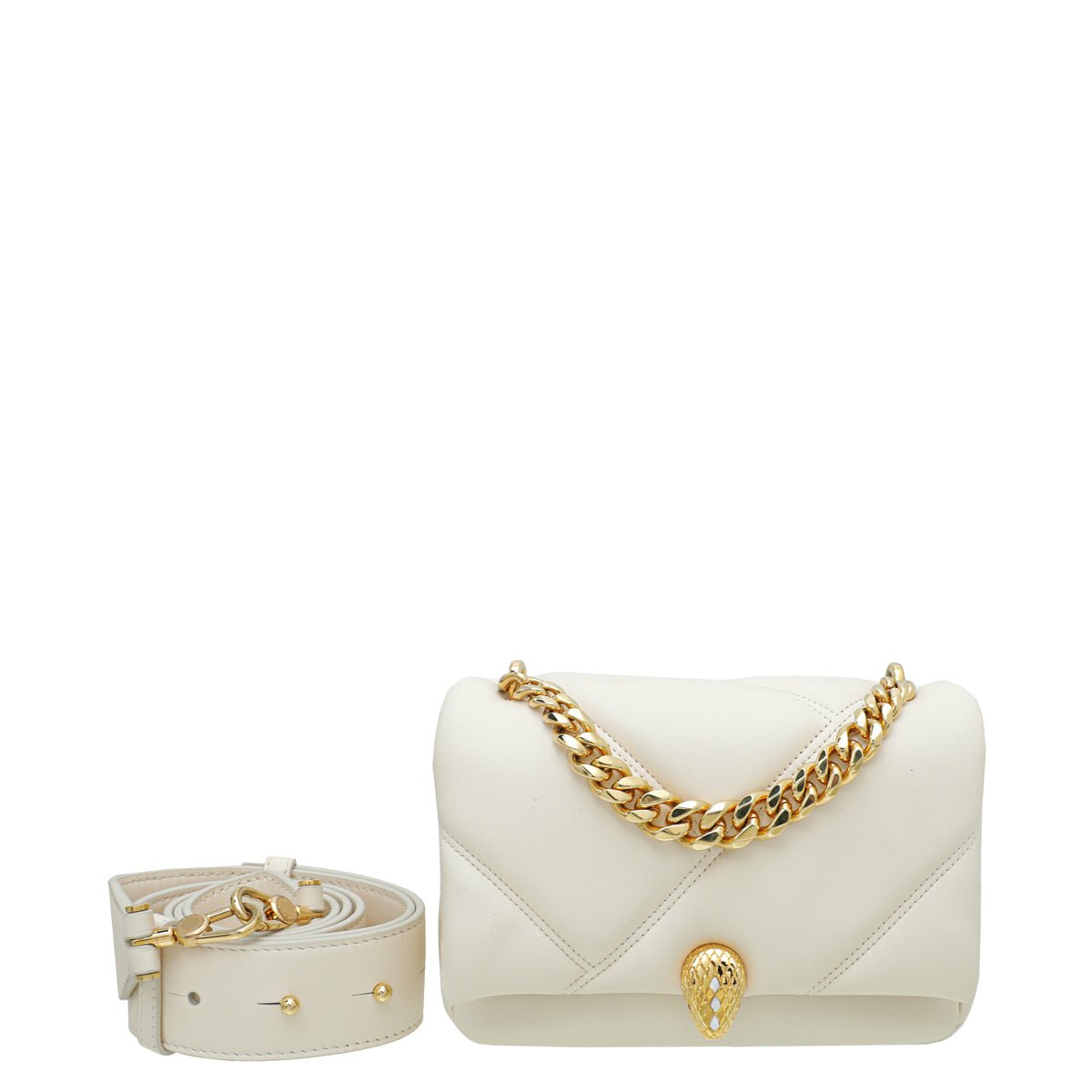Bvlgari Ivory Serpenti Cabochon Mini Crossbody Bag-Bvlgari-THE CLOSET