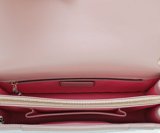 Bvlgari - Bvlgari Light Pink Serpenti Forever Shoulder Bag | The Closet