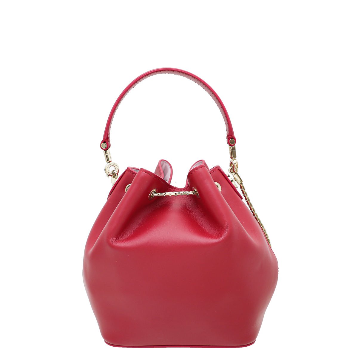Bvlgari Red Serpenti Forever Bucket Bag-Bvlgari-THE CLOSET
