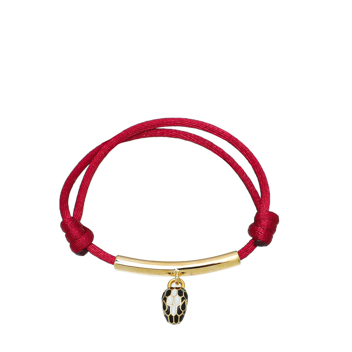 Bvlgari - Bvlgari Ruby Red Serpenti Forever Cord Bracelet | The Closet