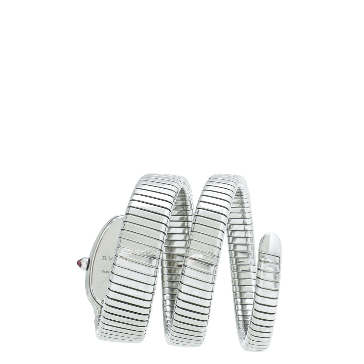 Bvlgari Stainless Steel Serpenti Tubogas Double Spiral Quartz Watch-Bvlgari-THE CLOSET