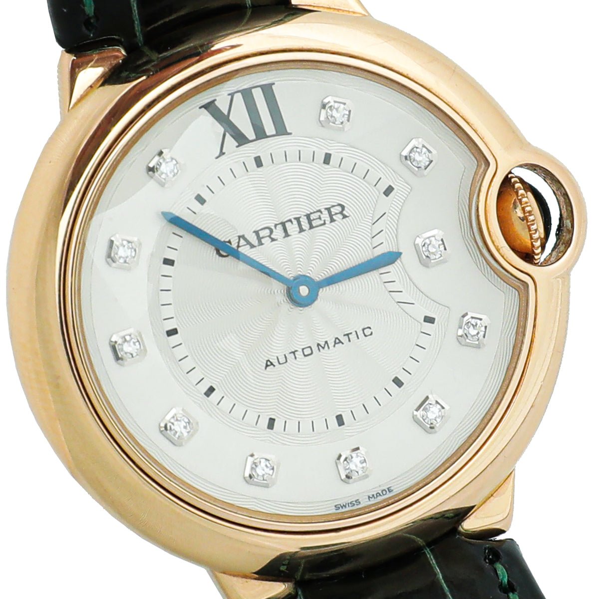 Cartier - Cartier 18K Pink Gold Ballon Bleu De Cartier Automatic 36mm Watch | The Closet