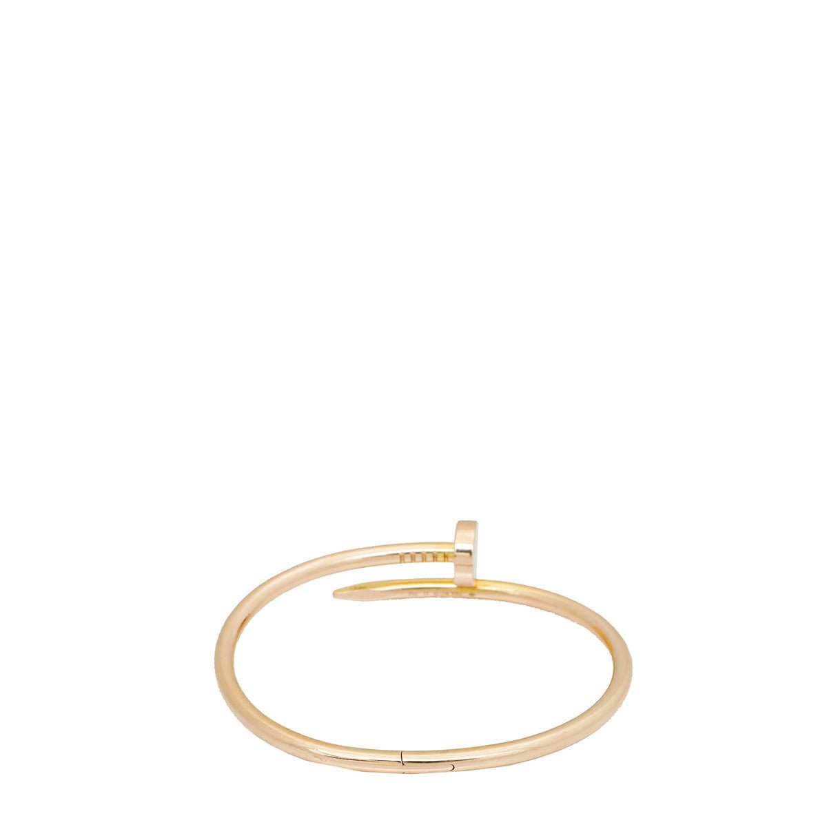 Cartier 18K Pink Gold Juste Un Clou Bracelet 17-Cartier-THE CLOSET