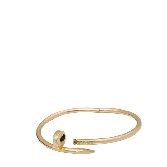 Cartier Juste Un Clou Yellow Gold Nail Bracelet Size 18 – Oak Gem
