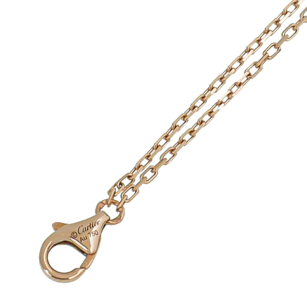 Cartier 18K Rose Gold 2 Diamond Love Bracelet-Cartier-THE CLOSET