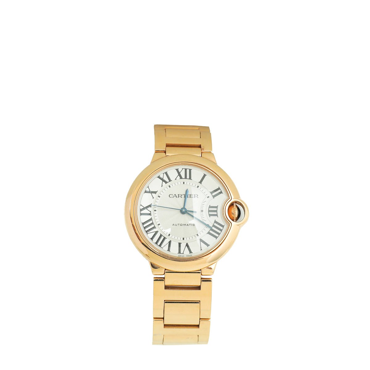 Cartier 18K Rose Gold Automatic 36mm Ballon Bleu De Cartier Watch-Cartier-THE CLOSET