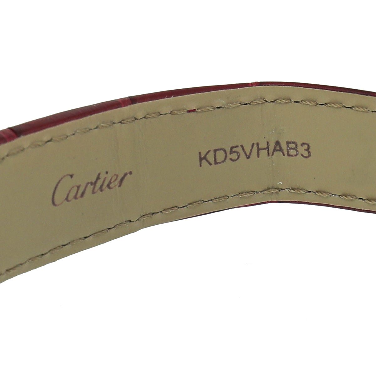 Cartier - Cartier 18K Rose Gold Case Diamond Medium Model Mechanical Movement Tortue Watch | The Closet