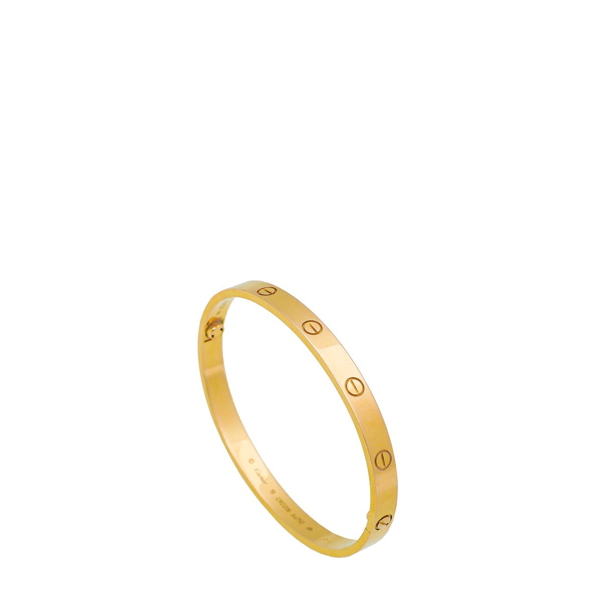 Cartier 18K Rose Gold Love Classic Bracelet 19-Cartier-THE CLOSET