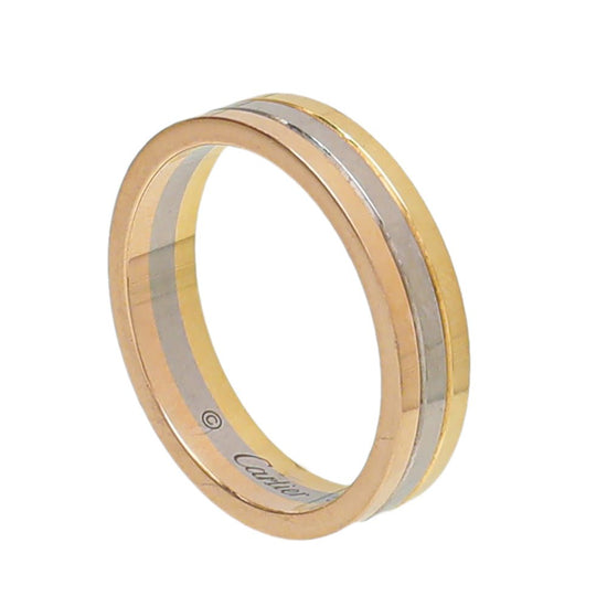 Cartier Three Colour Gold Russian Wedding Ring (706G) | The Antique  Jewellery Company