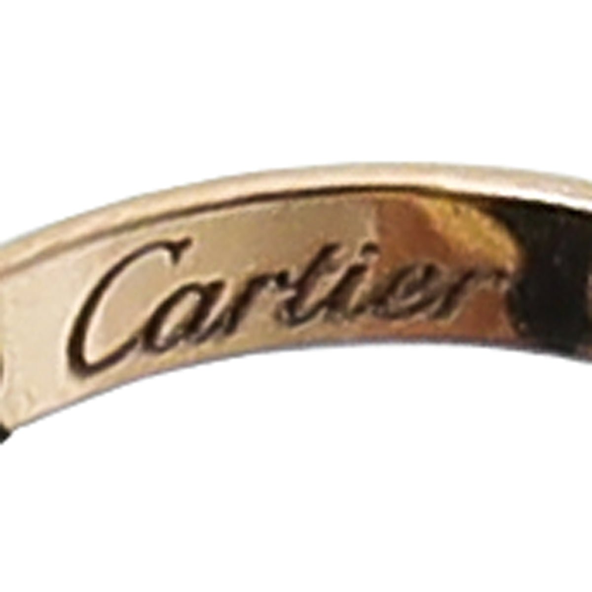Cartier 18K Trinity Gold Black Cord Bracelet-Cartier-THE CLOSET