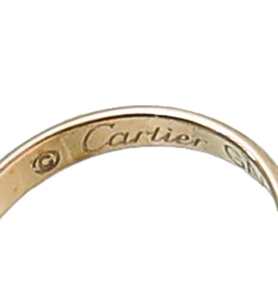 Cartier - Cartier 18K Trinity Gold Black Cord Bracelet | The Closet