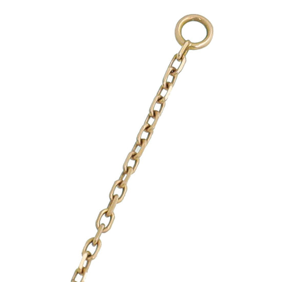 Cartier - Cartier 18K Trinity Gold Diamond Necklace | The Closet