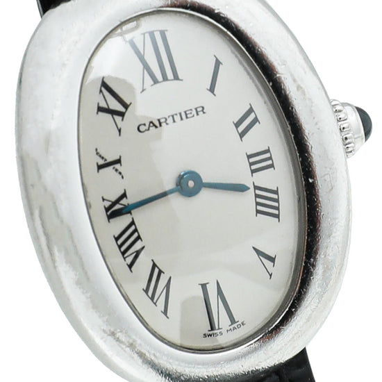 Cartier - Cartier 18K White Gold Baignoire Quartz Watch | The Closet
