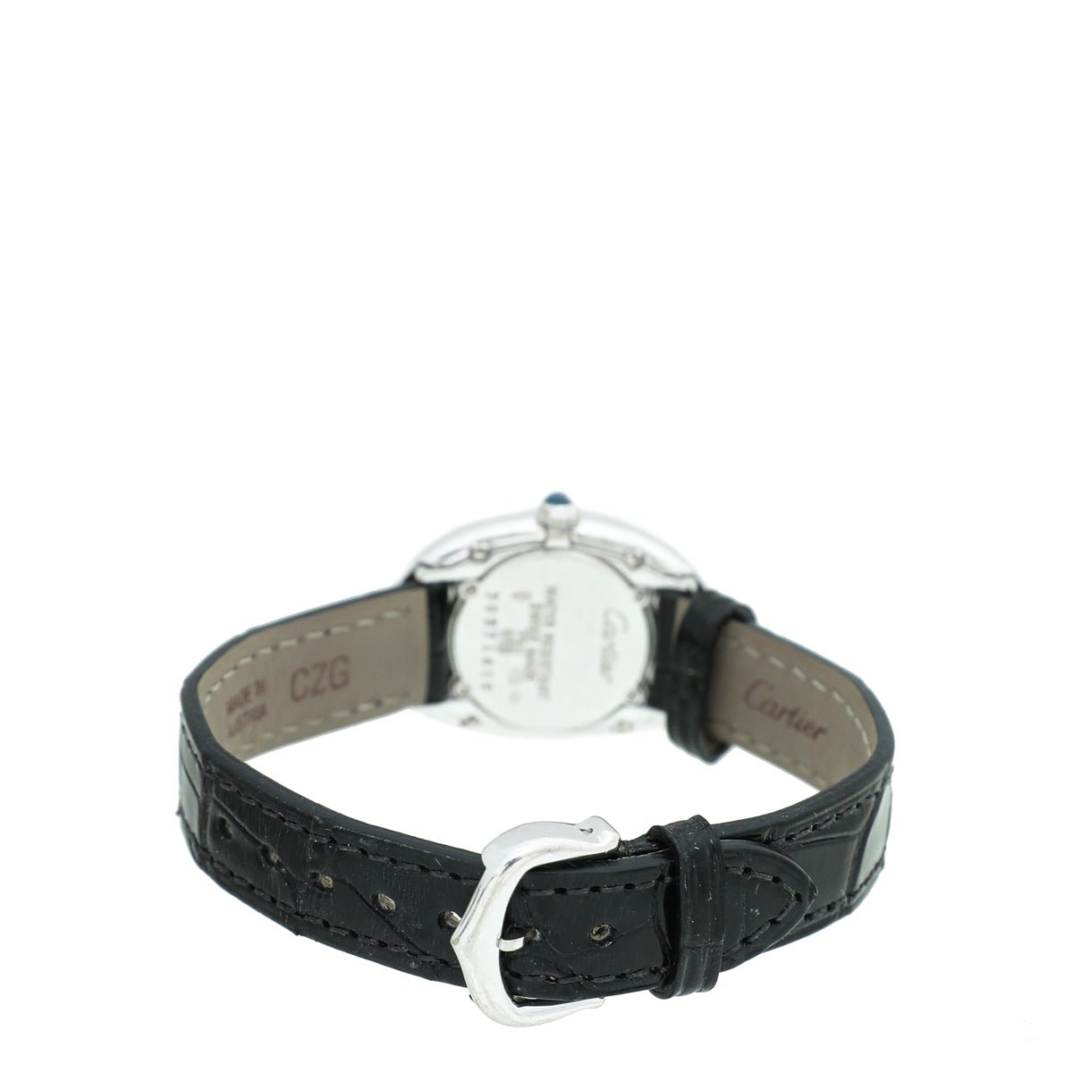 Cartier 18K White Gold Baignoire Quartz Watch-Cartier-THE CLOSET