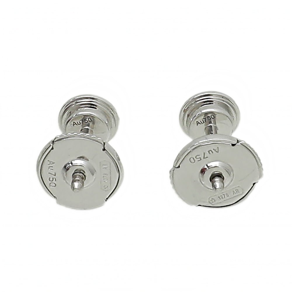 Cartier 18K White Gold Diamond D'amour Medium Model Earrings-Cartier-THE CLOSET