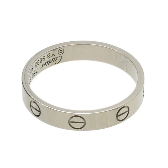 thecloset.uae - Cartier 18K White Gold Love Wedding Band Ring 57 | The Closet
