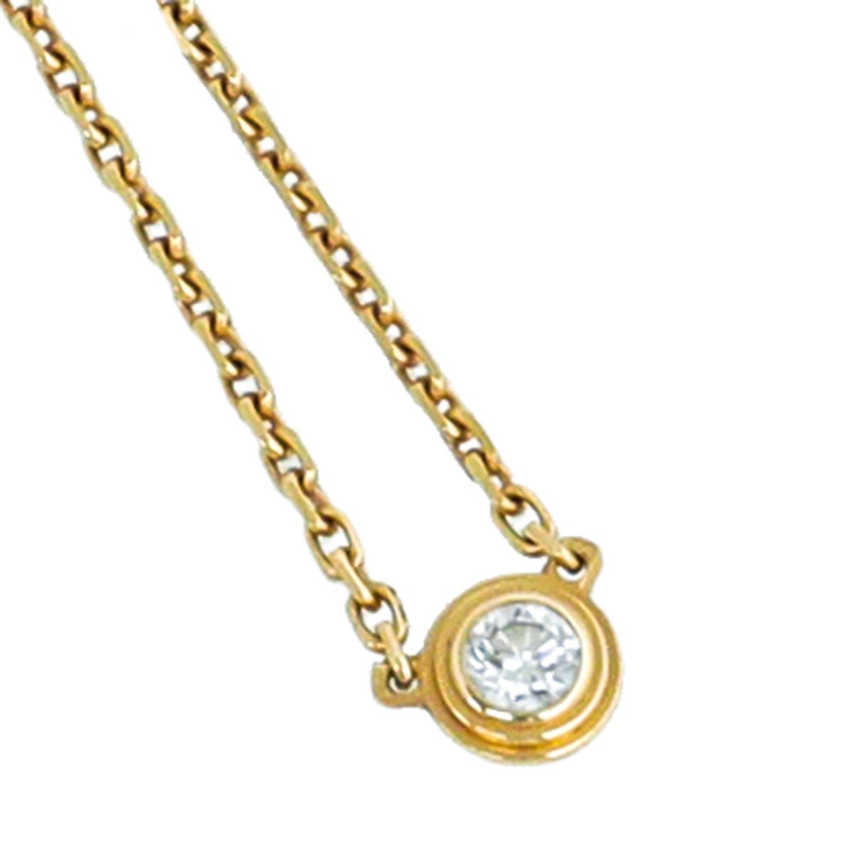 Cartier 18K Yellow Gold Diamond D'Amour XS Model Necklace-Cartier-THE CLOSET