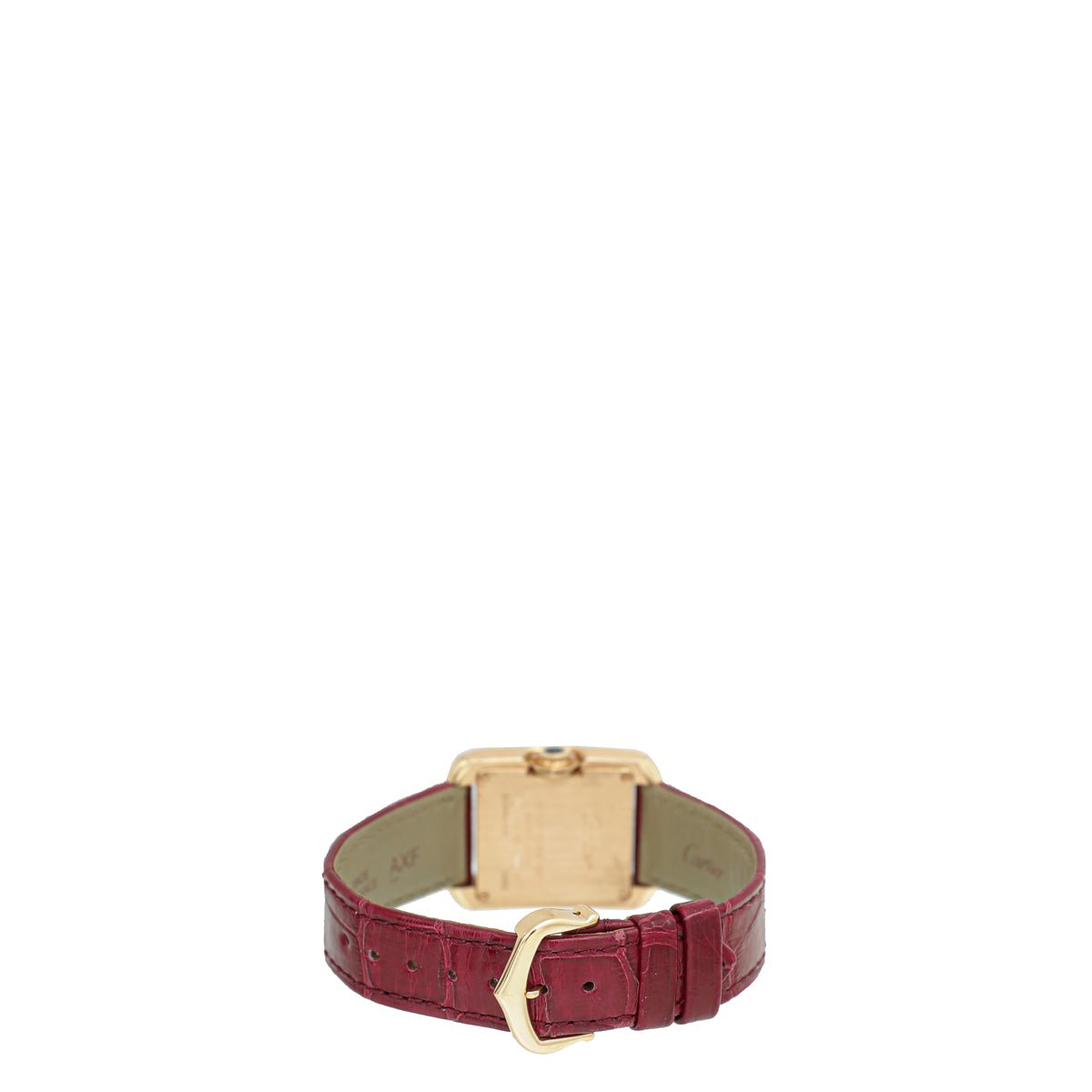 Cartier 18K Yellow Gold Diamond Tank Anglaise Quartz Watch-Cartier-THE CLOSET