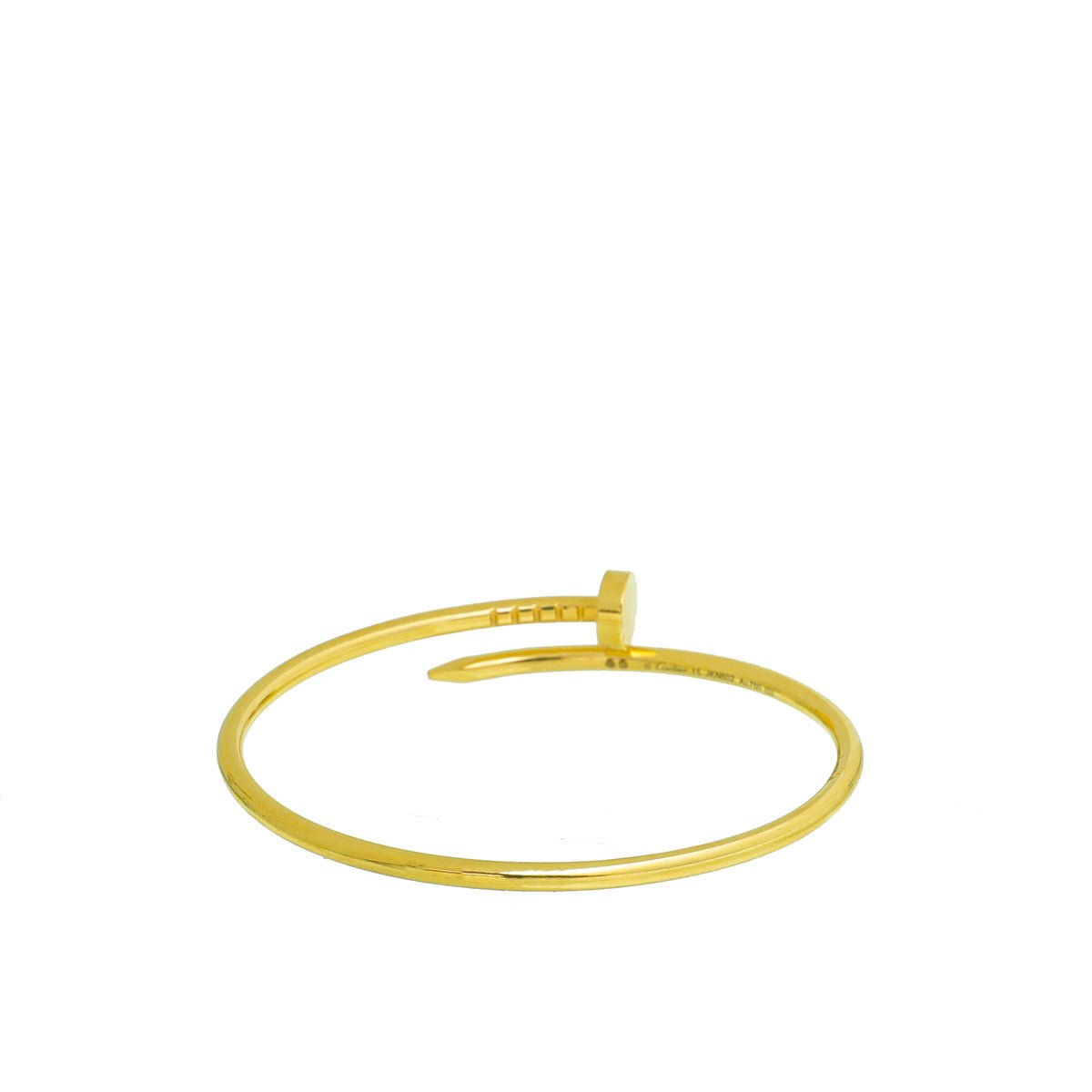 Cartier 18K Yellow Gold Juste UN Clou Small Model Bracelet 15-Cartier-THE CLOSET