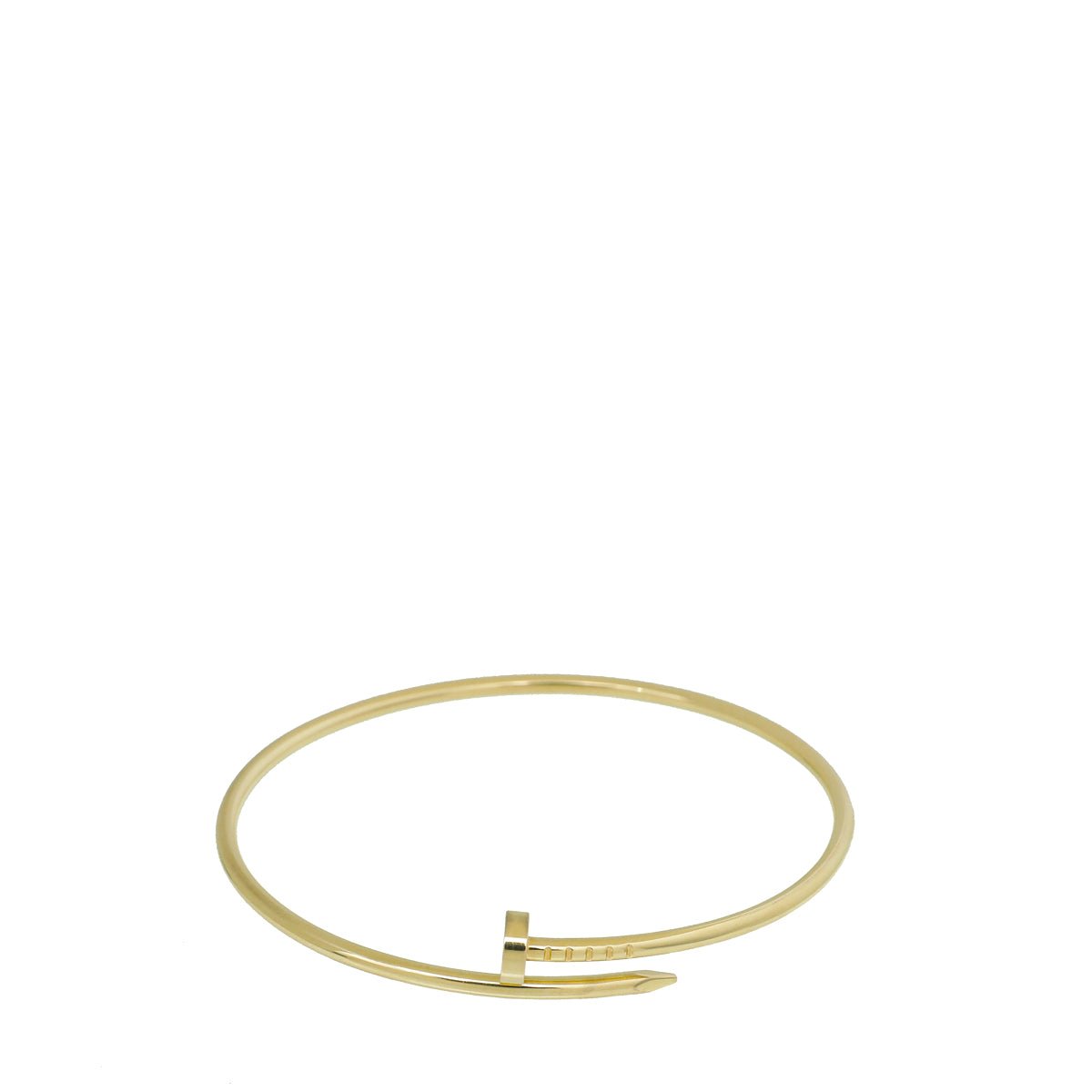 Cartier 18K Yellow Gold Juste Un Clou Small Model Bracelet 19-Cartier-THE CLOSET