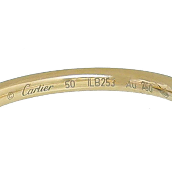 Cartier - Cartier 18K Yellow Gold Juste Un Clou Small Model Ring 50 | The Closet