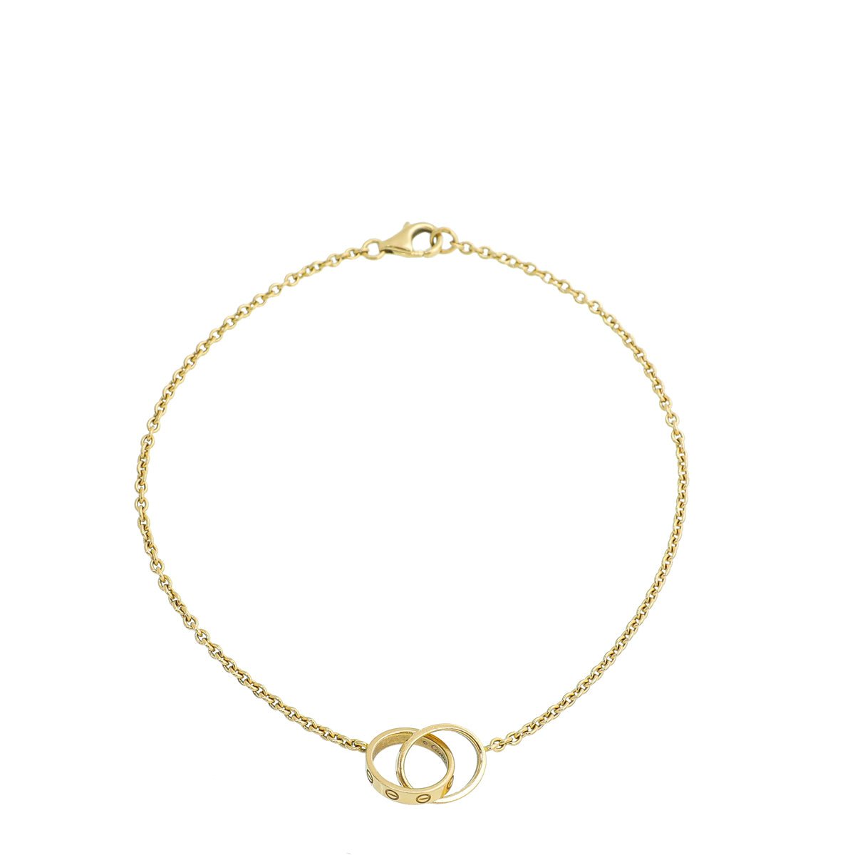 Cartier Love Interlocking Bracelet 18K Rose Gold Rose gold 22464024