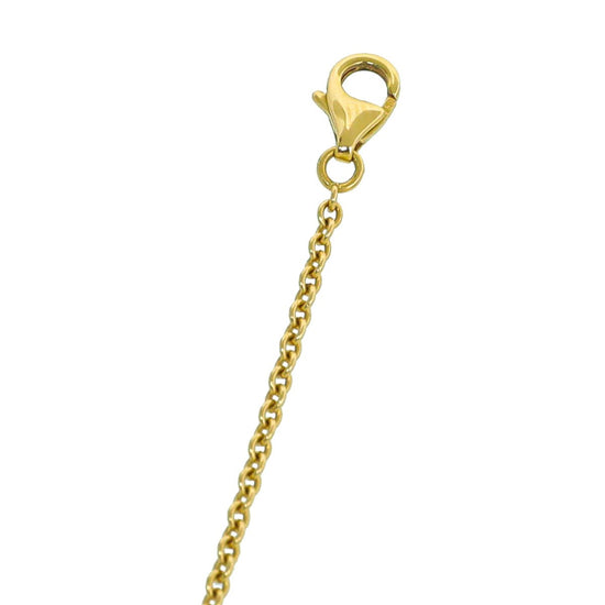 Cartier - Cartier 18K Yellow Gold Love 2 Hoop Necklace | The Closet