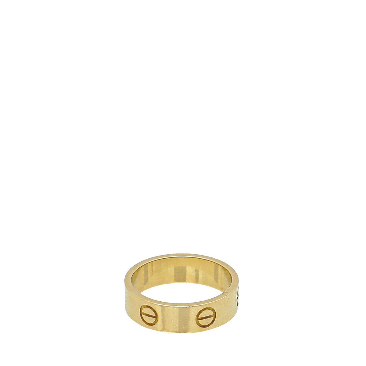 Cartier 18K Yellow Gold Love Ring 55-Cartier-THE CLOSET