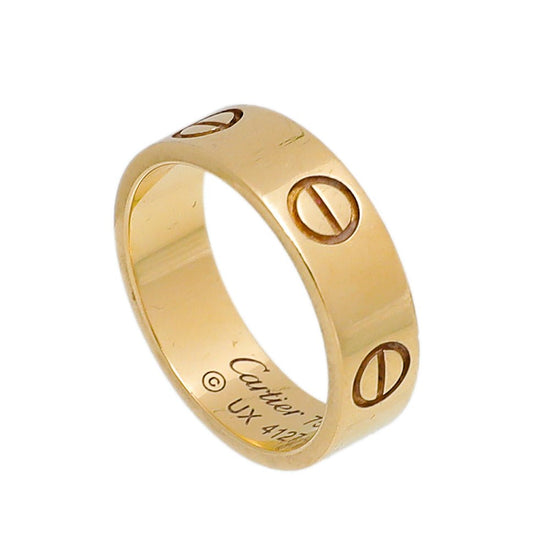 thecloset.uae - Cartier 18K Yellow Gold Love Wedding Band Ring 51 | The Closet