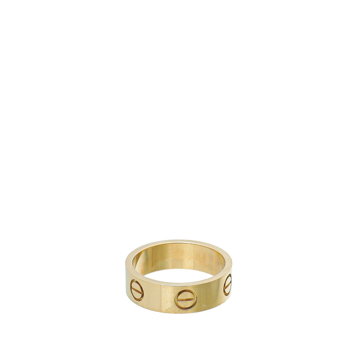 Bvlgari - Cartier 18K Yellow Gold Love Wedding Band Ring 51 | The Closet