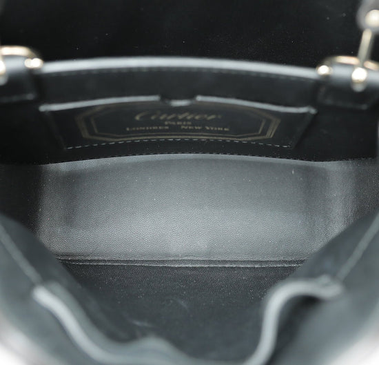 Cartier - Cartier Black Guirlande De Cartier Mini Bag | The Closet