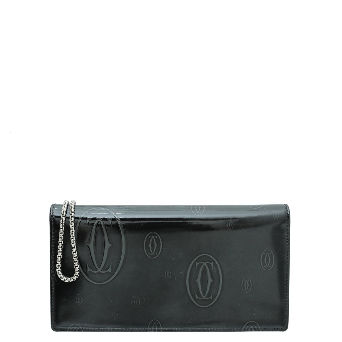 Cartier Black Happy Birthday Flap Chain Wallet-Cartier-THE CLOSET