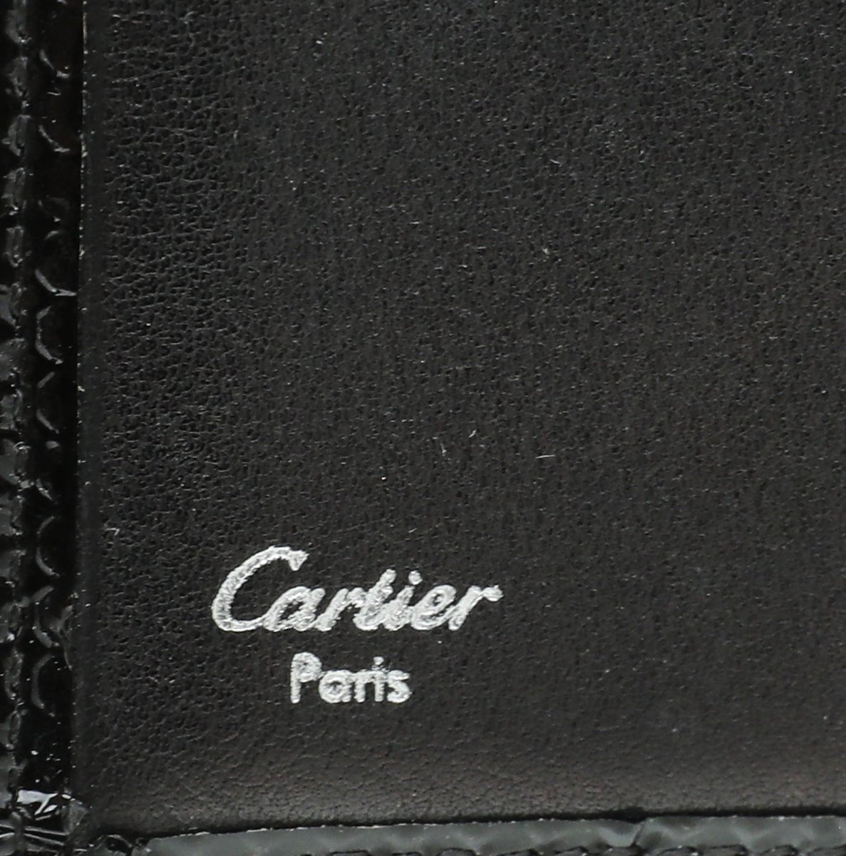 Cartier - Cartier Black Happy Birthday Flap Wallet | The Closet