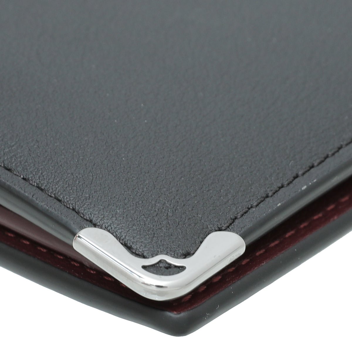 CRL3001365 - Multiple Wallet, Must de Cartier - Black calfskin, stainless  steel finish - Cartier