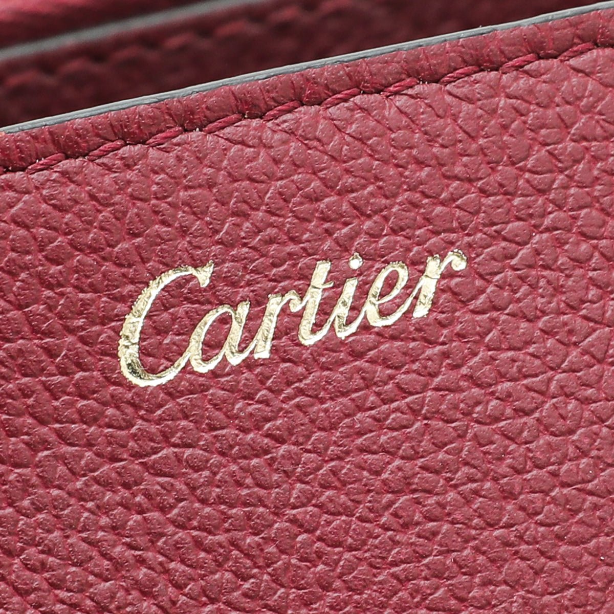 Cartier - Cartier Burgundy C De Cartier Mini Bag | The Closet