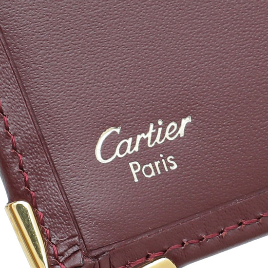 Must de Cartier Tri-Fold French Style Wallet