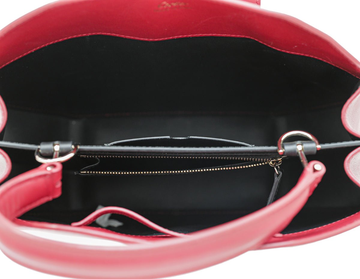 Cartier - Cartier Red Guirlande De Cartier Top Handle Bag | The Closet