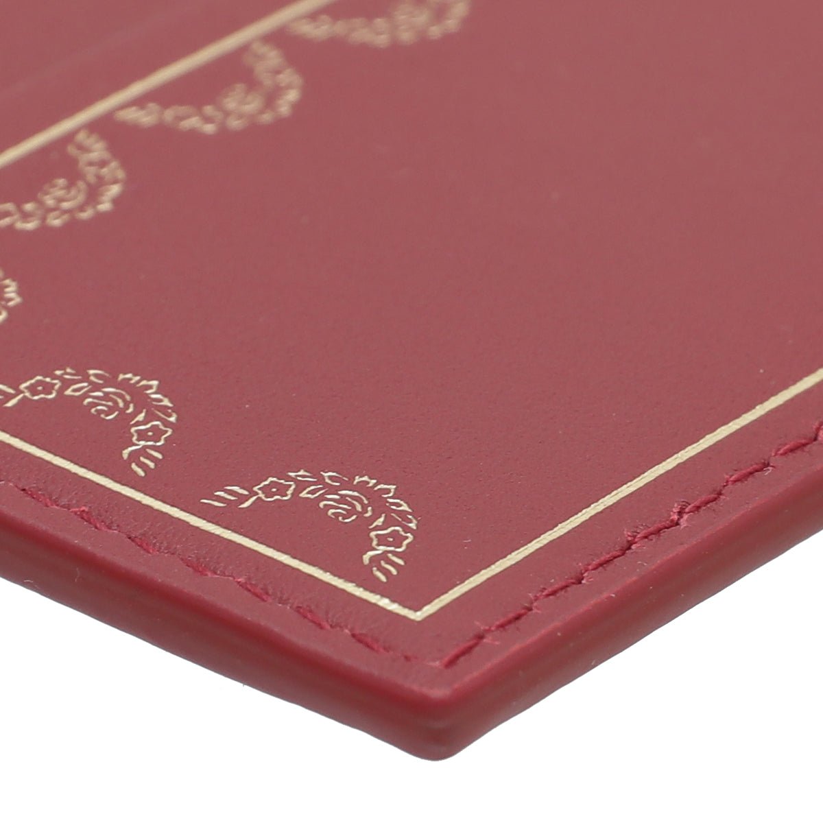 Cartier Red Simple Card Holder The Closet cartier-red-simple-card-holder-the-closet