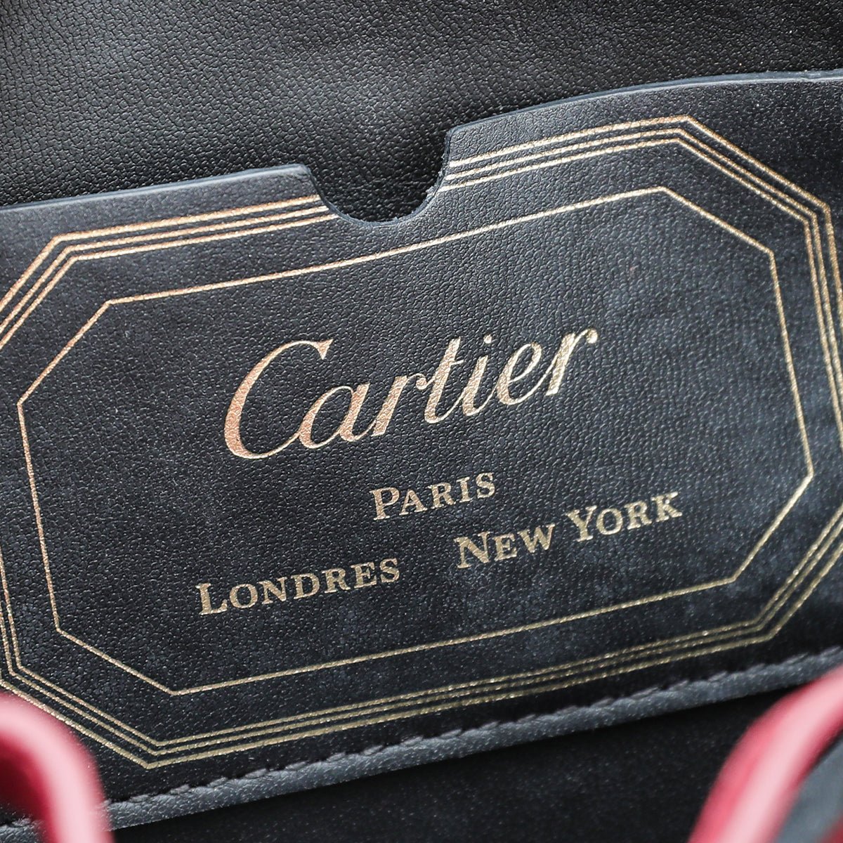 Cartier - Cartier Spinal Red Guirlande De Cartier Mini Bag | The Closet