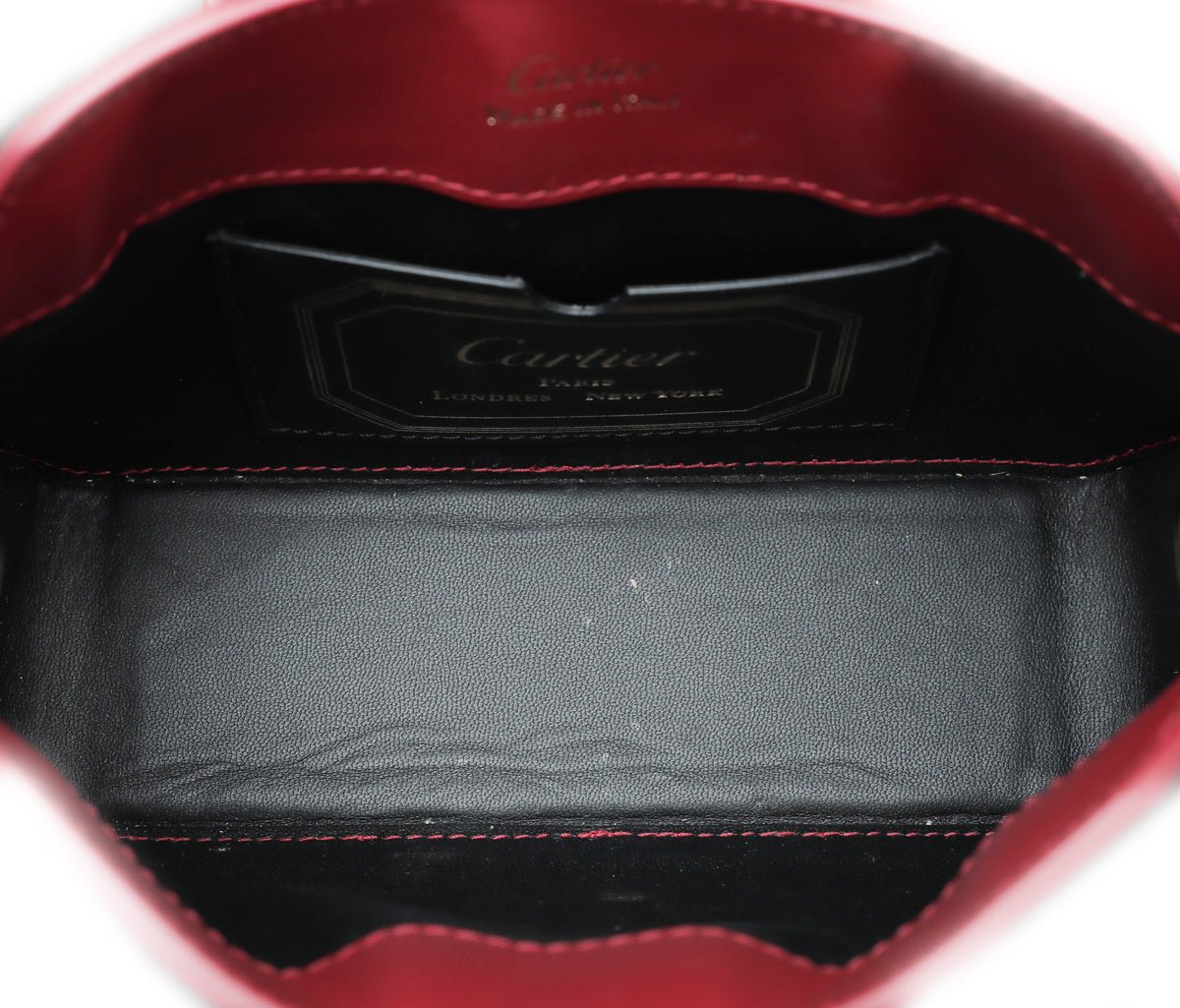 Cartier - Cartier Spinal Red Guirlande De Cartier Nano Bag | The Closet