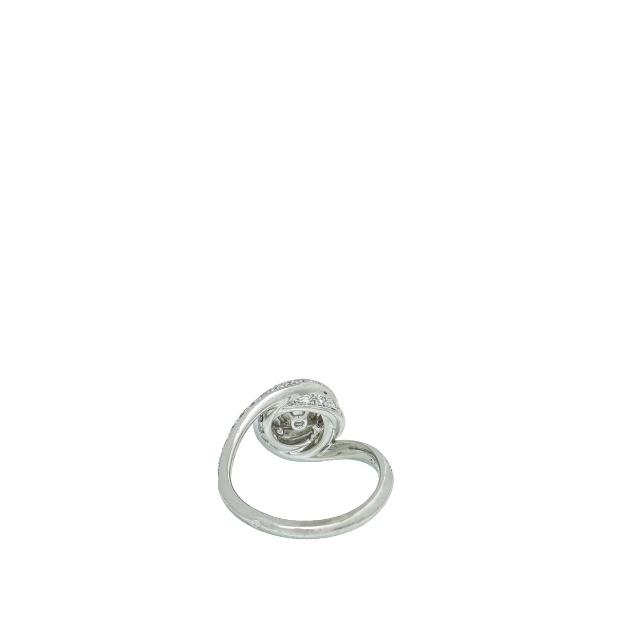 Cartier Trinity Ruban Platinum Solitaire Ring 53-Cartier-THE CLOSET