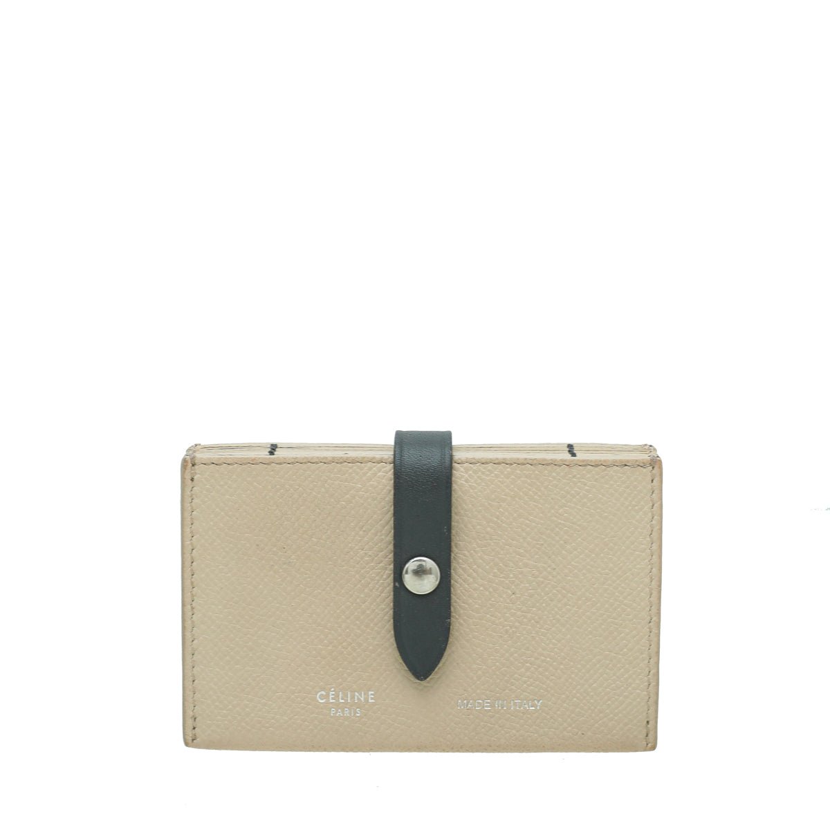 Celine Beige Accordion Card Holder-Celine-THE CLOSET