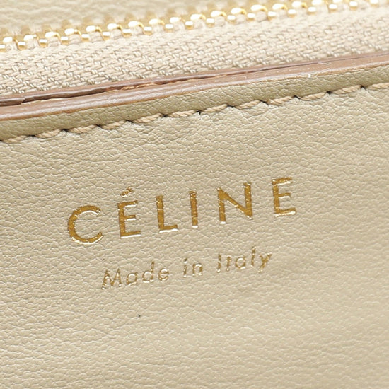Celine - Celine Beige Python Classic Medium Bag | The Closet