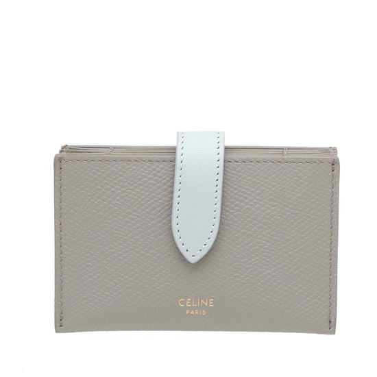 Celine - Celine Bicolor Accordion Card Holder | The Closet