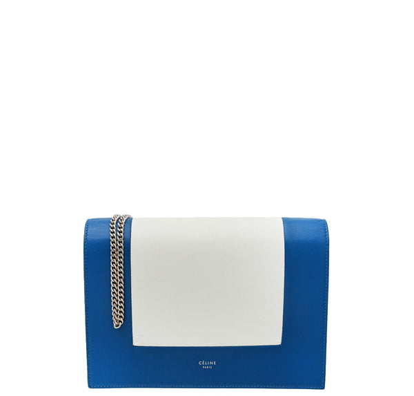 Celine Bicolor Frame Wallet on Chain THE CLOSET