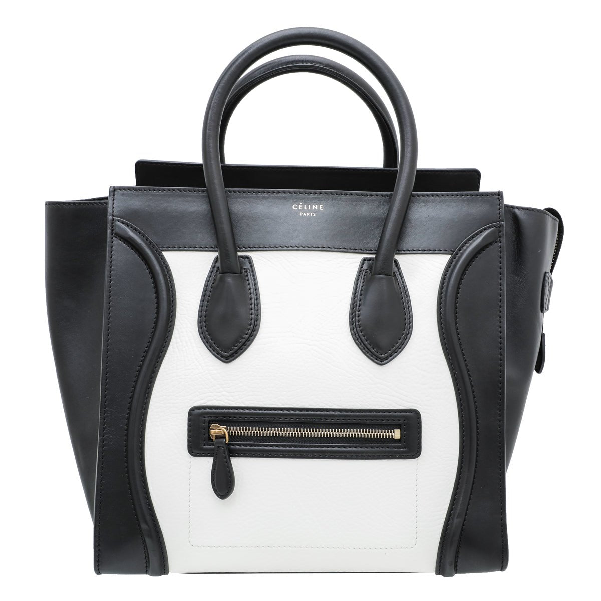 Celine Bicolor Mini Luggage Bag-Celine-THE CLOSET