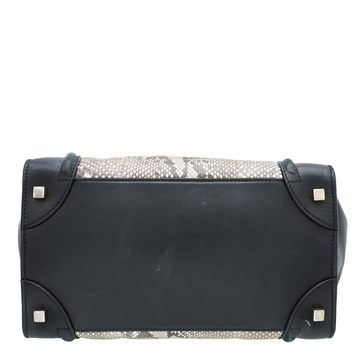 Celine Bicolor Python Mini Luggage Bag-Celine-THE CLOSET