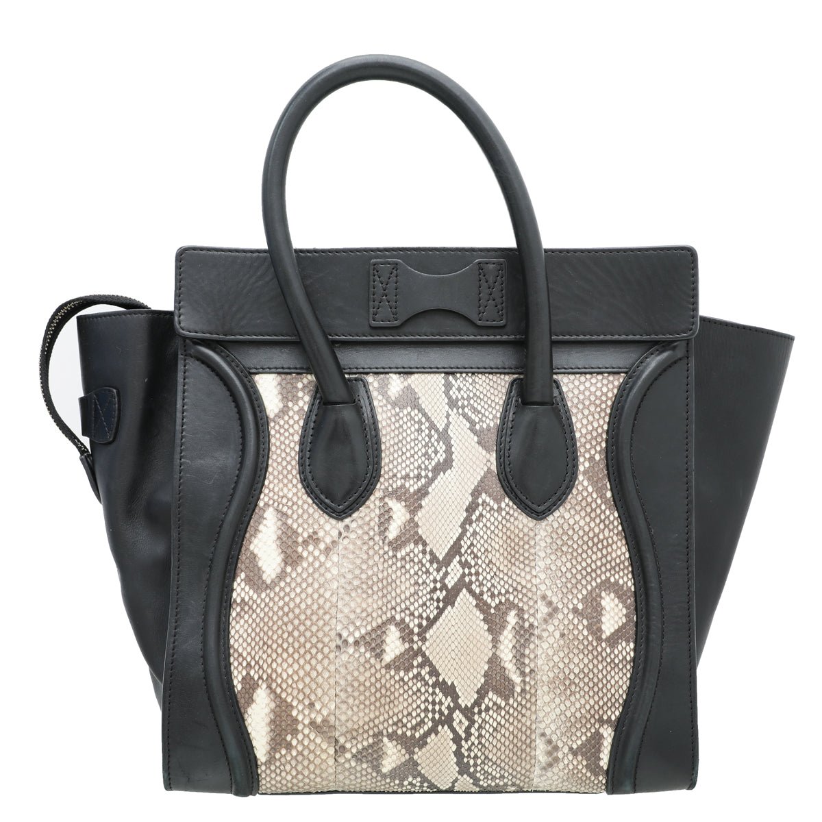 Celine Bicolor Python Mini Luggage Bag-Celine-THE CLOSET